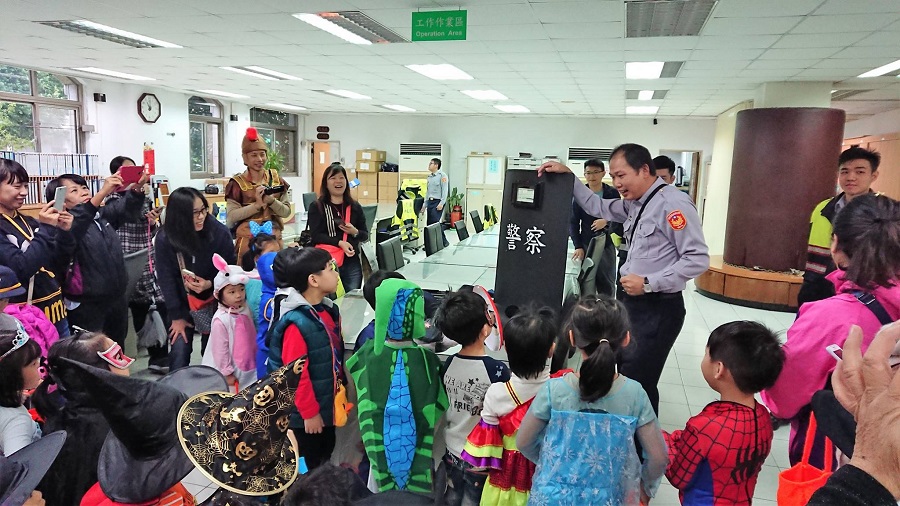 萬聖節活動幼兒園參訪照片